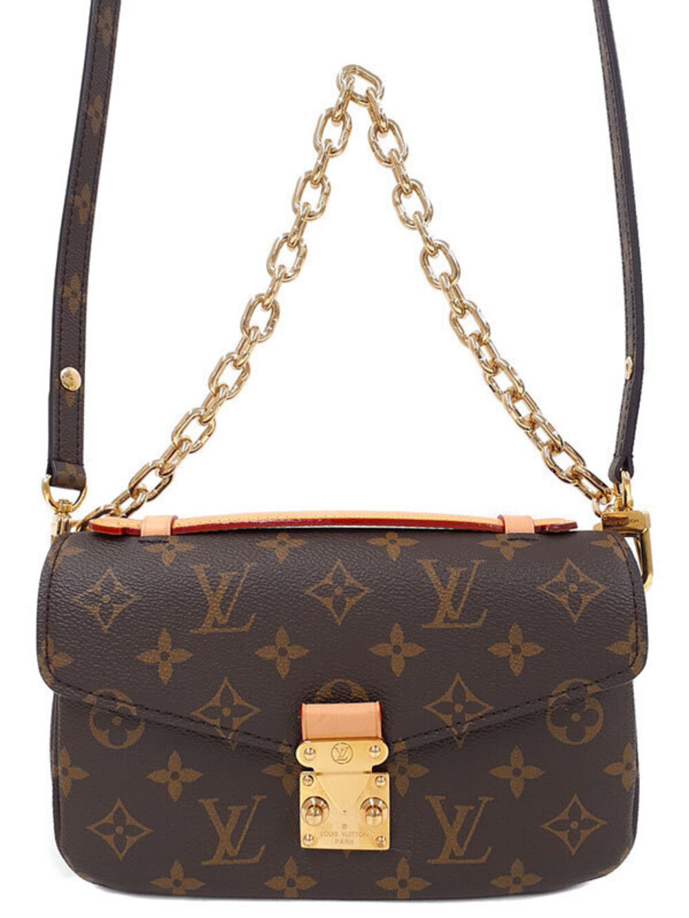 Louis Vuitton Monogram Pochette Metis EW Bag